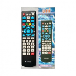 Телевиз. пульт HUAYU RTV-03 универсальный пульт для различных марок TV+ LED+HD
